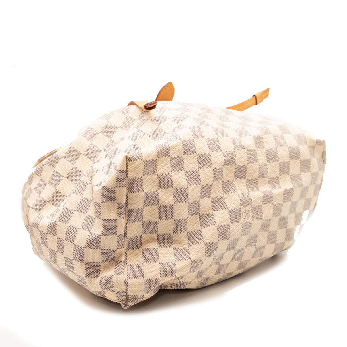 LOUIS VUITTON Damier Azur Sperone Backpack USED LOUIS VUITTON Damier Azur Sperone Backpack USED