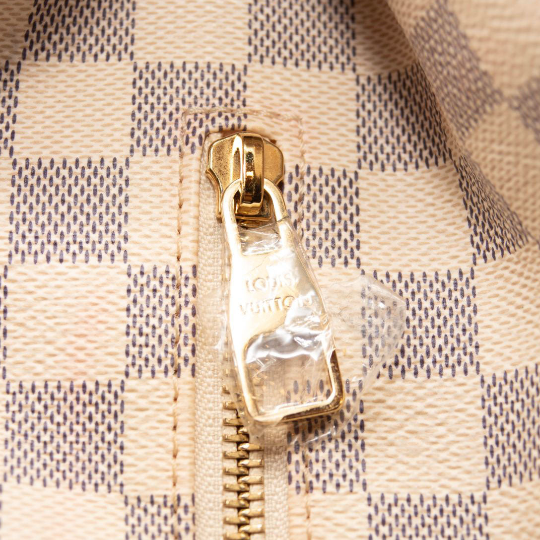 LOUIS VUITTON Damier Azur Sperone Backpack USED