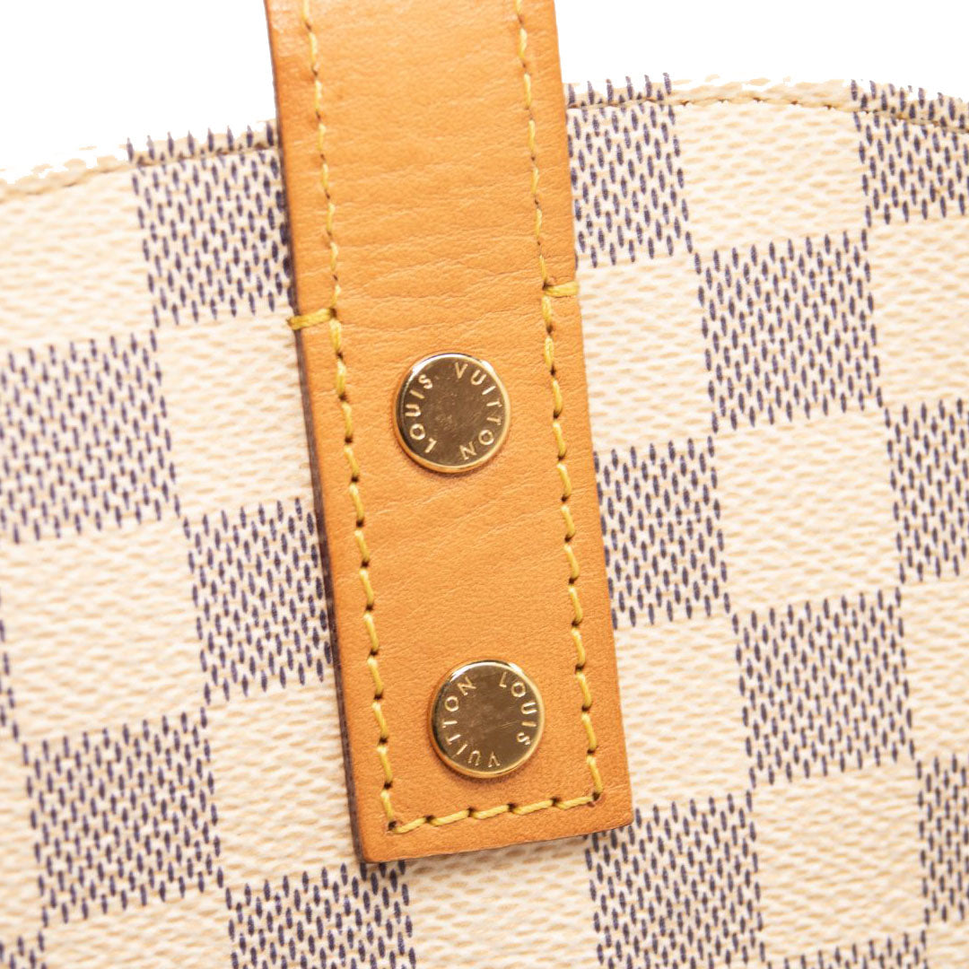 LOUIS VUITTON Damier Azur Sperone Backpack USED