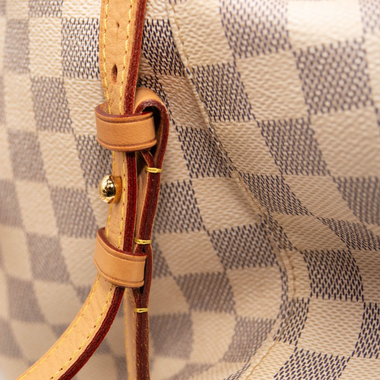 LOUIS VUITTON Damier Azur Sperone Backpack USED
