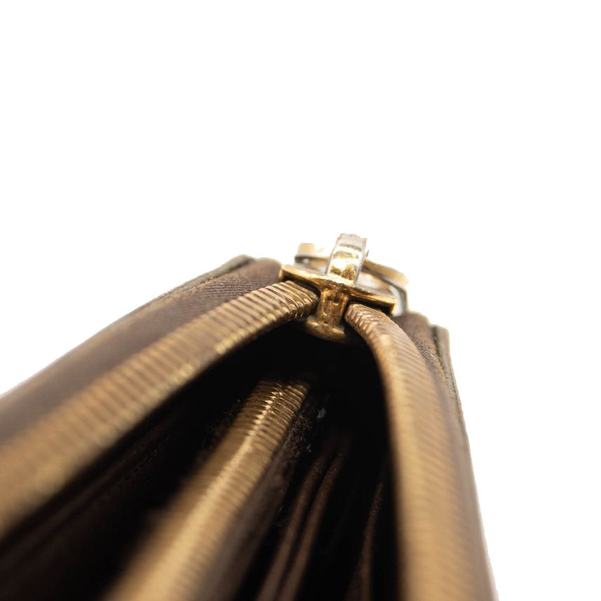 LOUIS VUITTON Damier Ebene Zippy Wallet CA1049