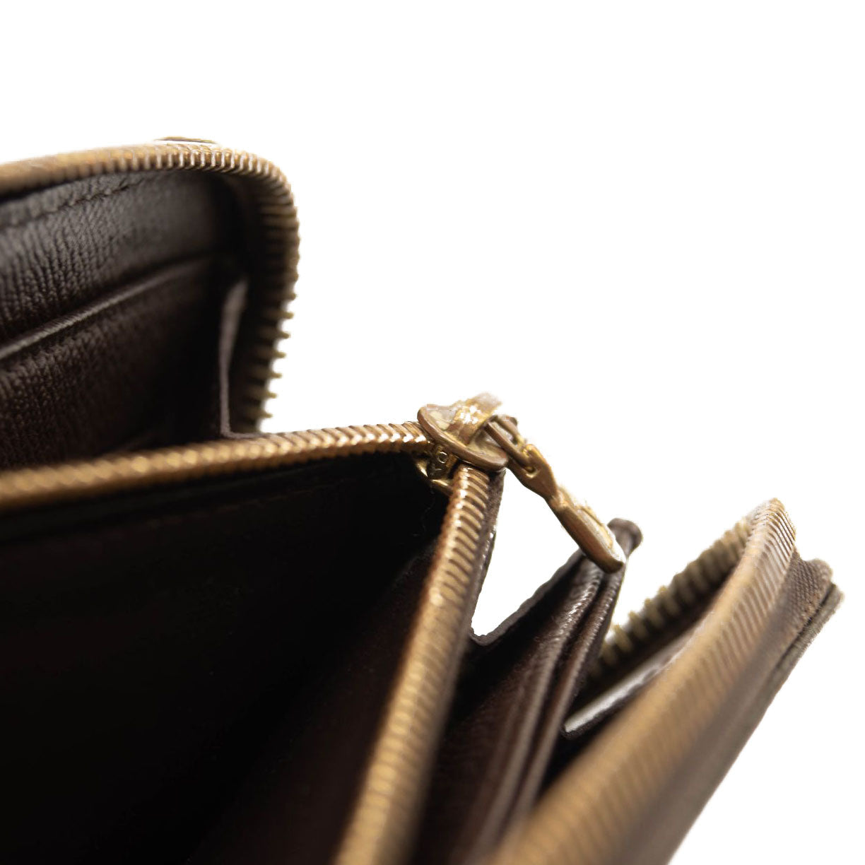 LOUIS VUITTON Damier Ebene Zippy Wallet CA1049