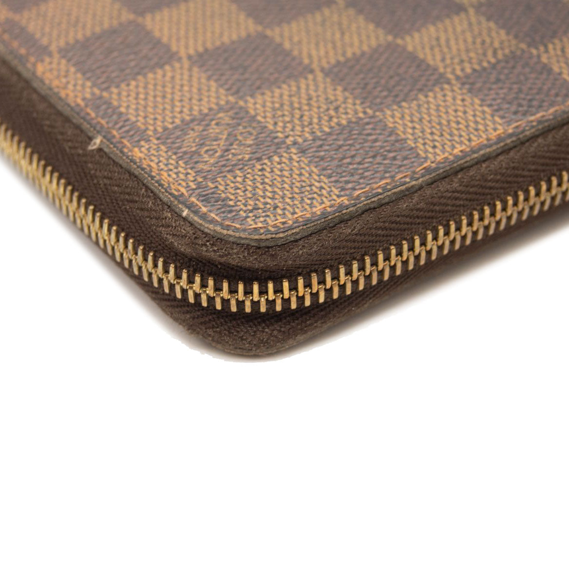 LOUIS VUITTON Damier Ebene Zippy Wallet CA2037