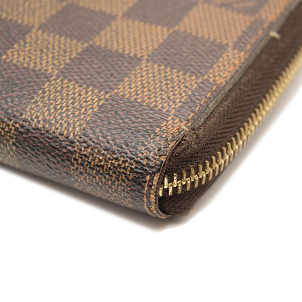 LOUIS VUITTON Damier Ebene Zippy Wallet CA2037