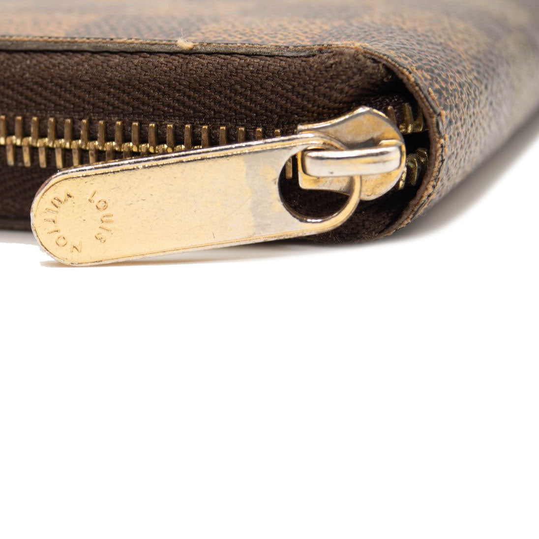 LOUIS VUITTON Damier Ebene Zippy Wallet CA2037