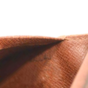 USED Louis Vuitton Monogram Porte-Monnaie Tresor Wallet