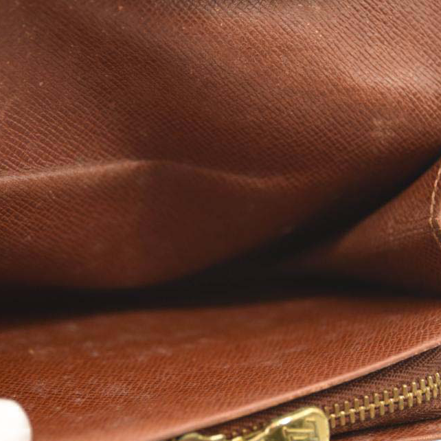 USED Louis Vuitton Monogram Porte-Monnaie Tresor Wallet