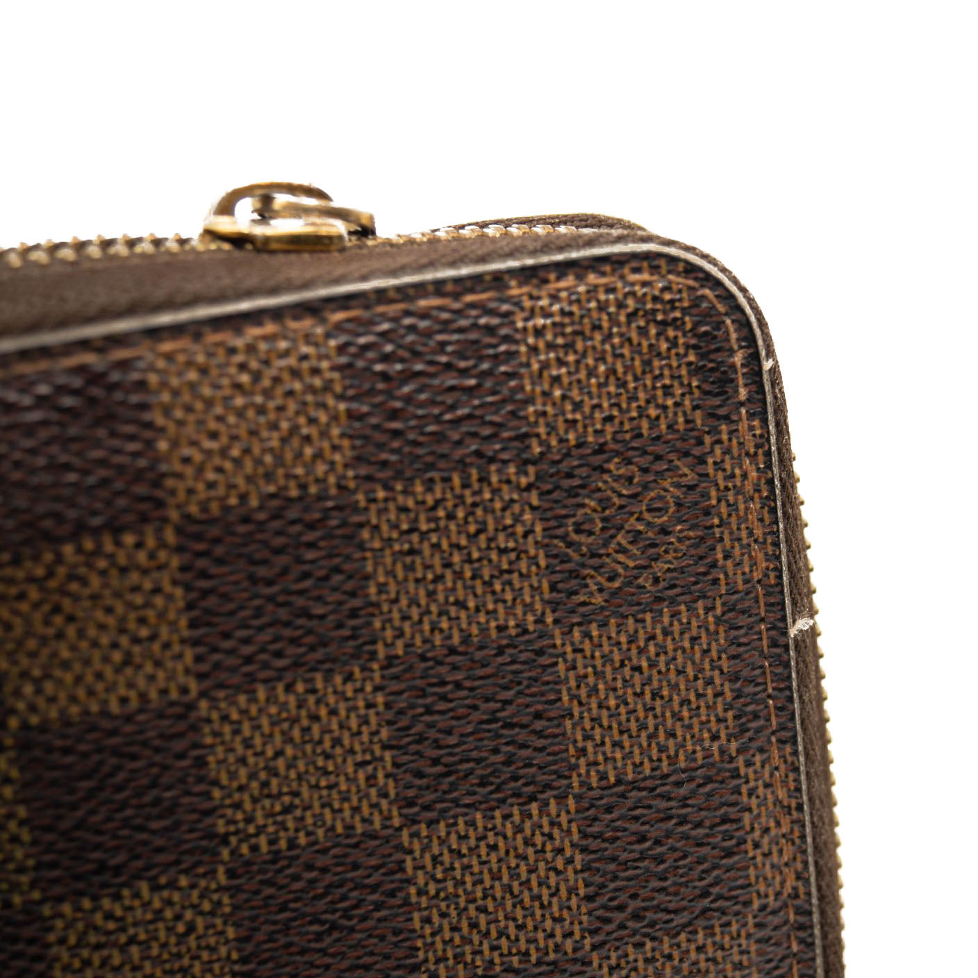 LOUIS VUITTON Damier Ebene Zippy Wallet CA2037