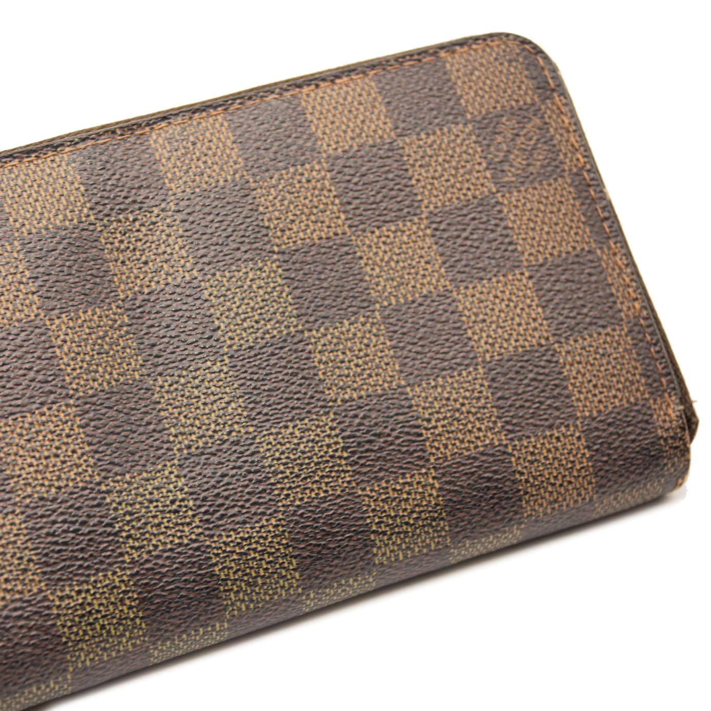 LOUIS VUITTON Damier Ebene Zippy Wallet CA2037