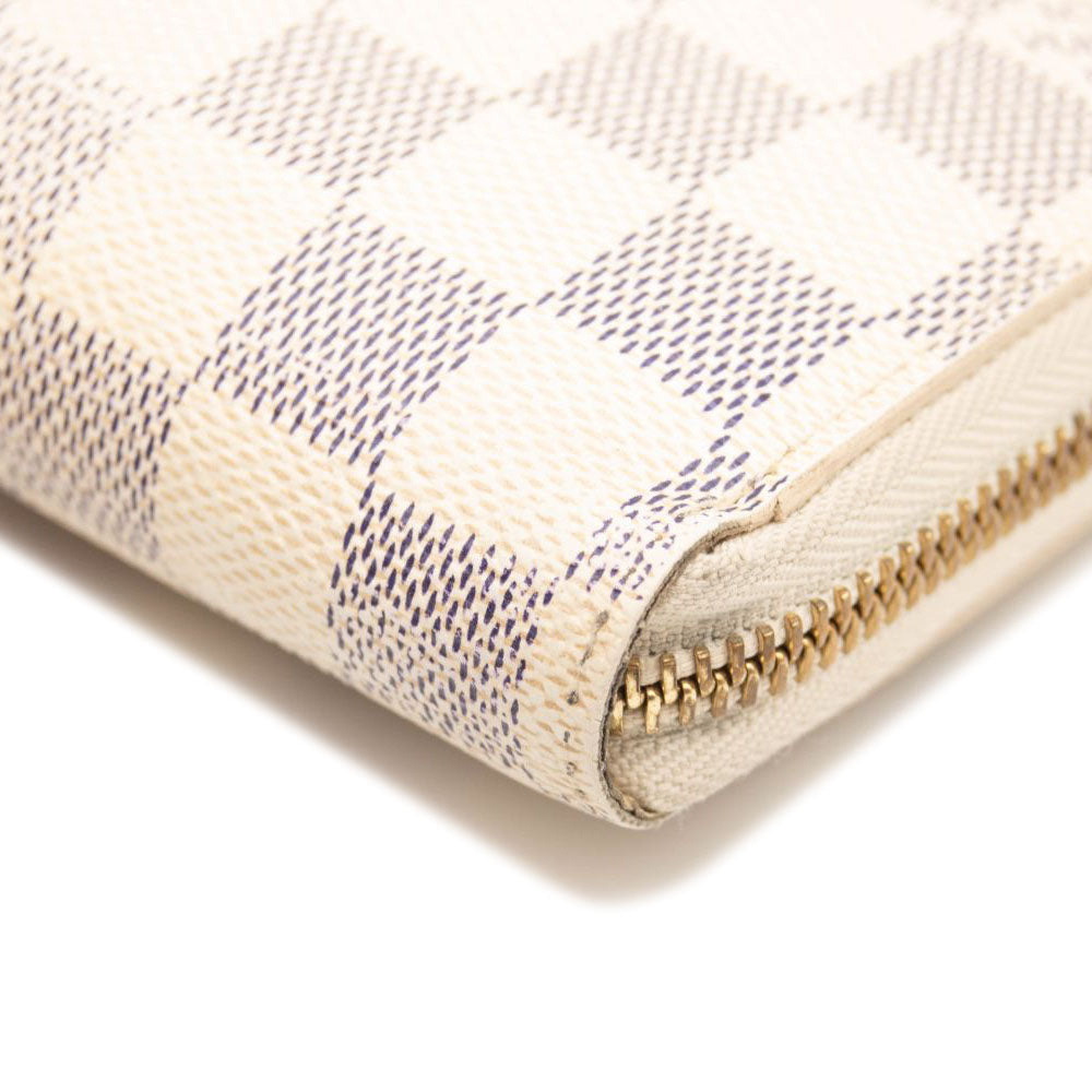 LOUIS VUITTON Damier Azur Zippy Wallet