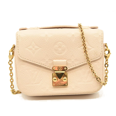 Used Louis Vuitton Empreinte Micro Metis Beige Clair
