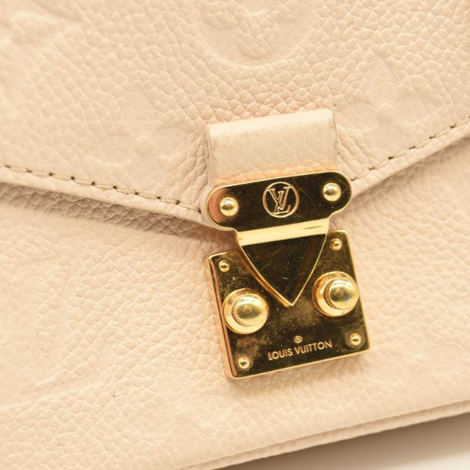 Used Louis Vuitton Empreinte Micro Metis Beige Clair
