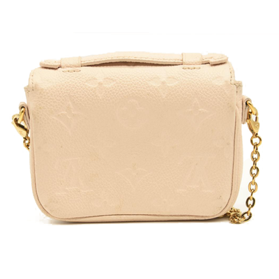 Used Louis Vuitton Empreinte Micro Metis Beige Clair