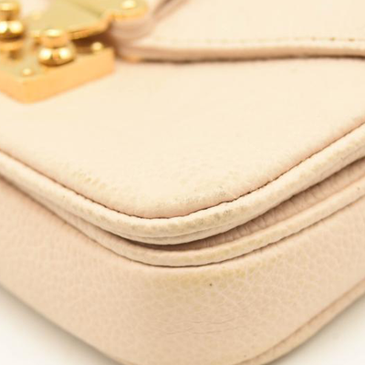 Used Louis Vuitton Empreinte Micro Metis Beige Clair