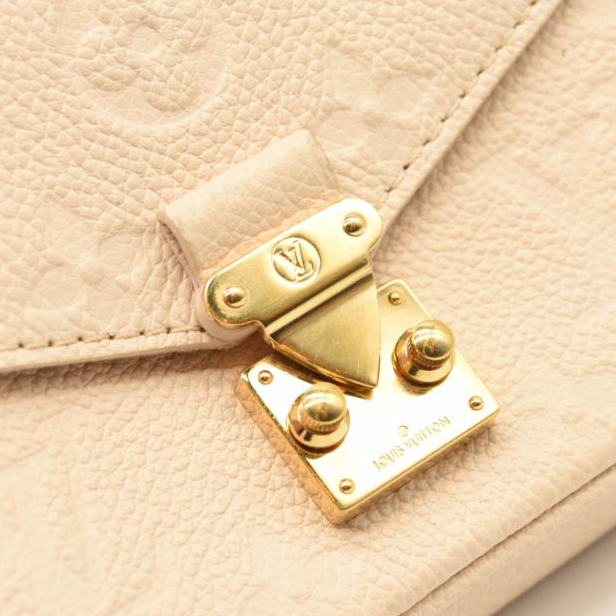 Used Louis Vuitton Empreinte Micro Metis Beige Clair