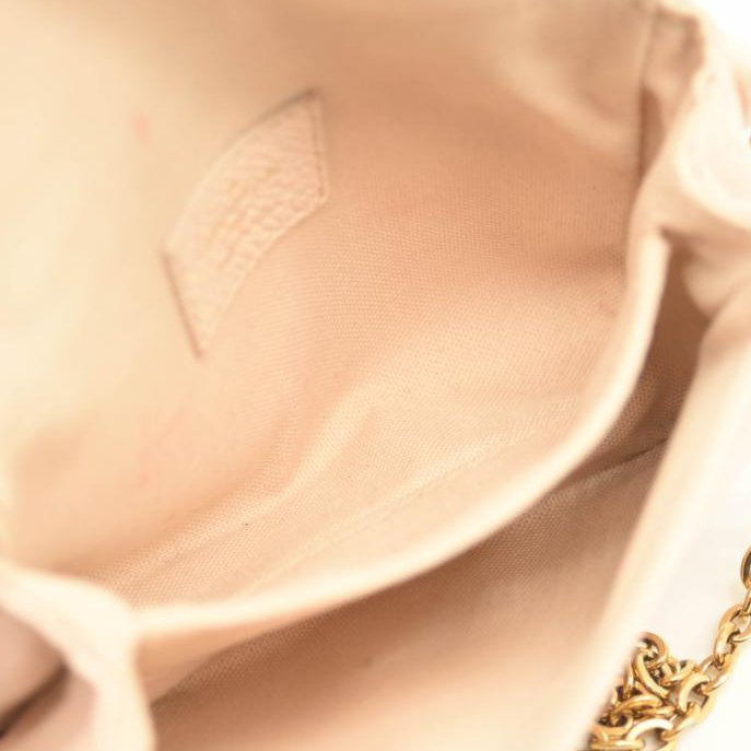 Used Louis Vuitton Empreinte Micro Metis Beige Clair