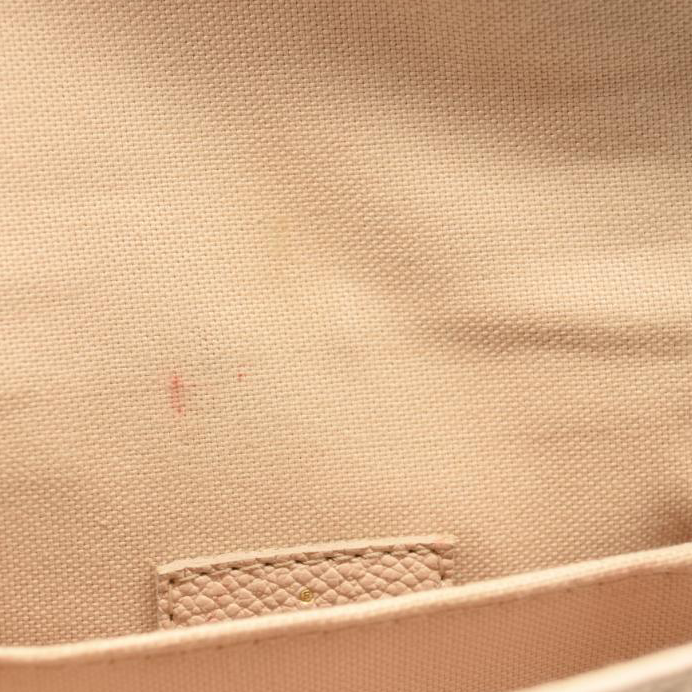 Used Louis Vuitton Empreinte Micro Metis Beige Clair