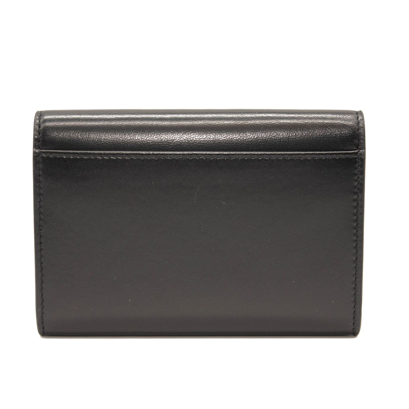 NEW $645 Saint Laurent Small Lambskin Leather Envelope Wallet