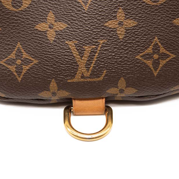 USED MI2198 Louis Vuitton Bumbag Brown Monogram Canvas Messenger Bag Fanny Pack