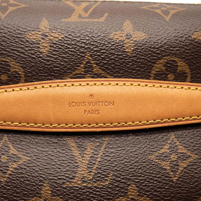 USED MI2198 Louis Vuitton Bumbag Brown Monogram Canvas Messenger Bag Fanny Pack