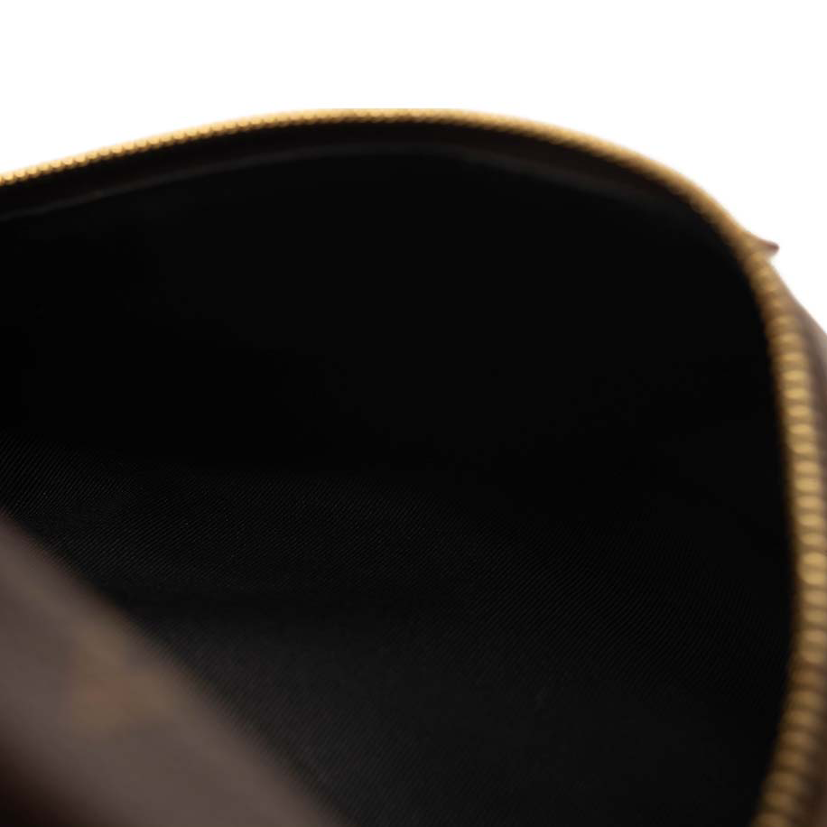 USED MI2198 Louis Vuitton Bumbag Brown Monogram Canvas Messenger Bag Fanny Pack