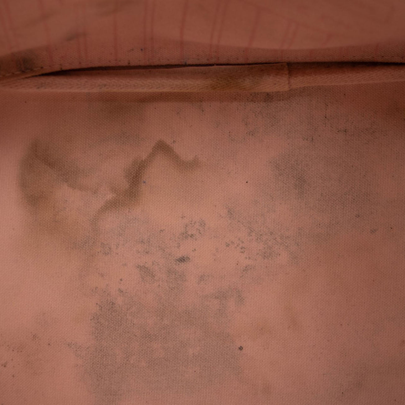 LOUIS VUITTON Damier Ebene Neo Neverfull MM Rose Ballerine