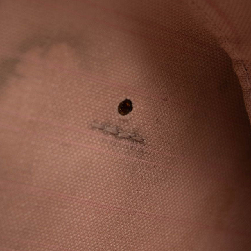 LOUIS VUITTON Damier Ebene Neo Neverfull MM Rose Ballerine