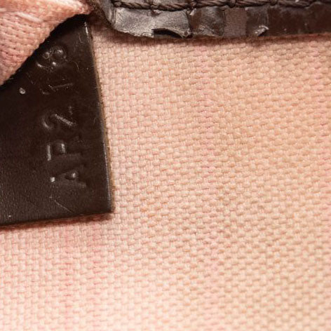 LOUIS VUITTON Damier Ebene Neo Neverfull MM Rose Ballerine