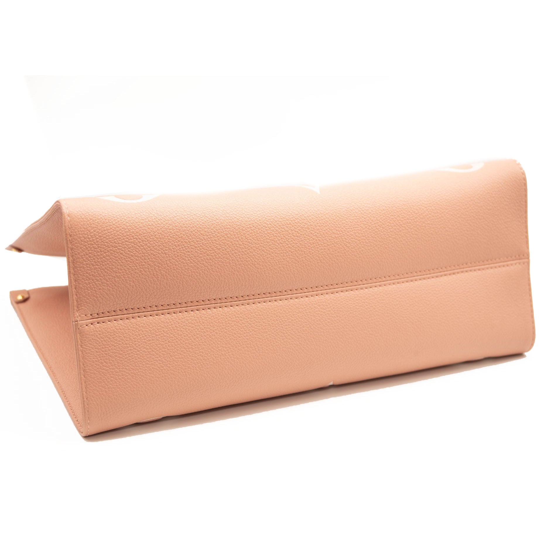 LOUIS VUITTON Empreinte Monogram Giant Onthego MM Arizona Creme