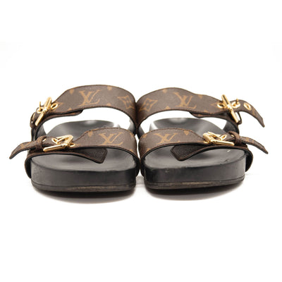 Louis Vuitton, Shoes, 38 Louis Vuitton Bom Dia Mule Sandals Rare Asia  Pacific Release