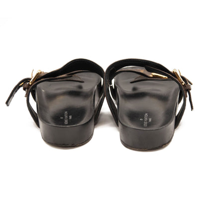 Louis Vuitton 2019 Giant Bom Dia Slides - Neutrals Sandals, Shoes