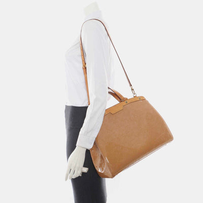 Louis Vuitton Vernis Brea GM Beige Poudre