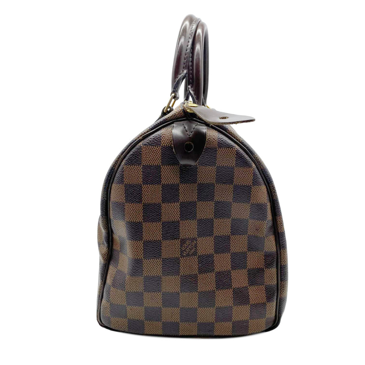 Louis Vuitton Speedy 30 Damier Ebene Brown Canvas Satchel