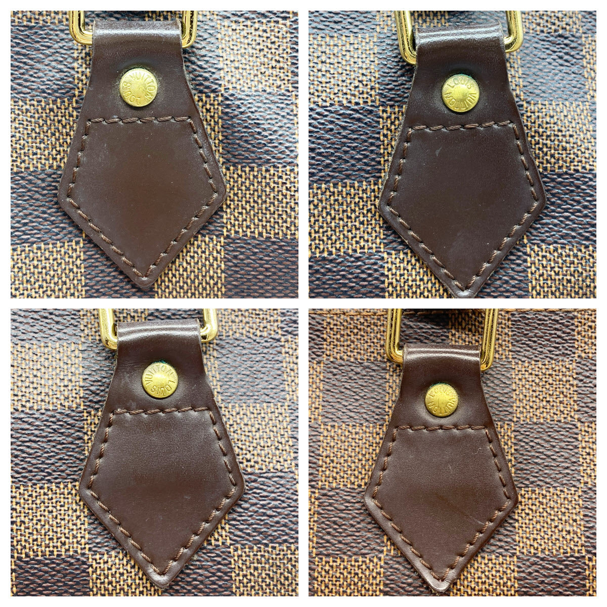 Louis Vuitton Speedy 30 Damier Ebene Brown Canvas Satchel