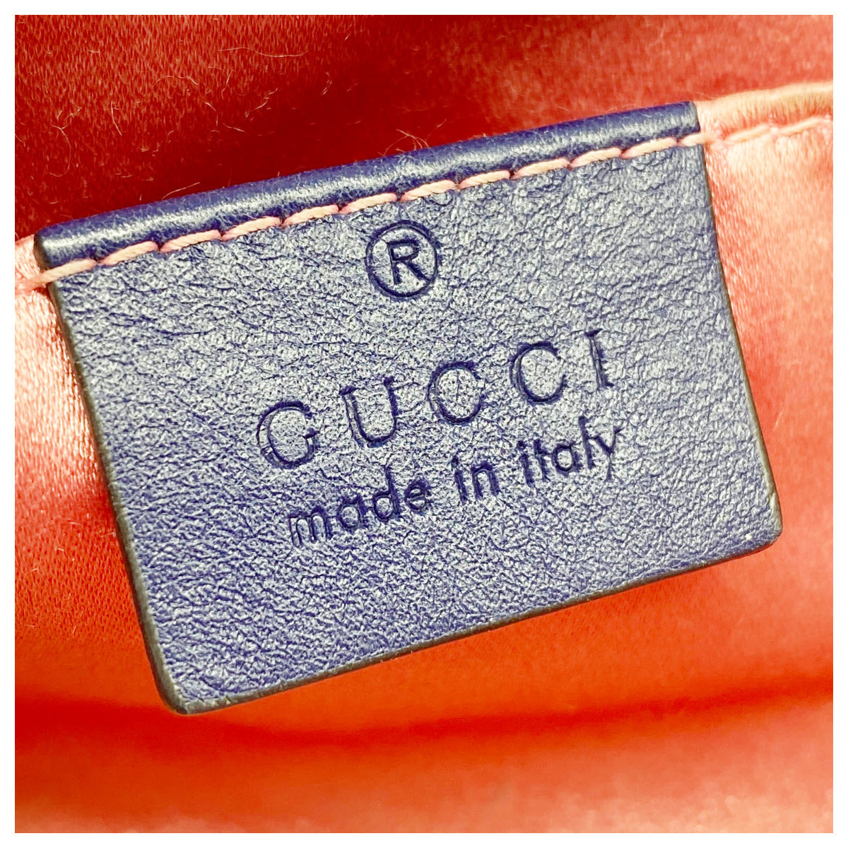 Gucci Marmont Mini Chain Cobalt Blue Velvet Shoulder Bag