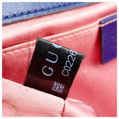 Gucci Marmont Mini Velvet shoulder bag (red)
