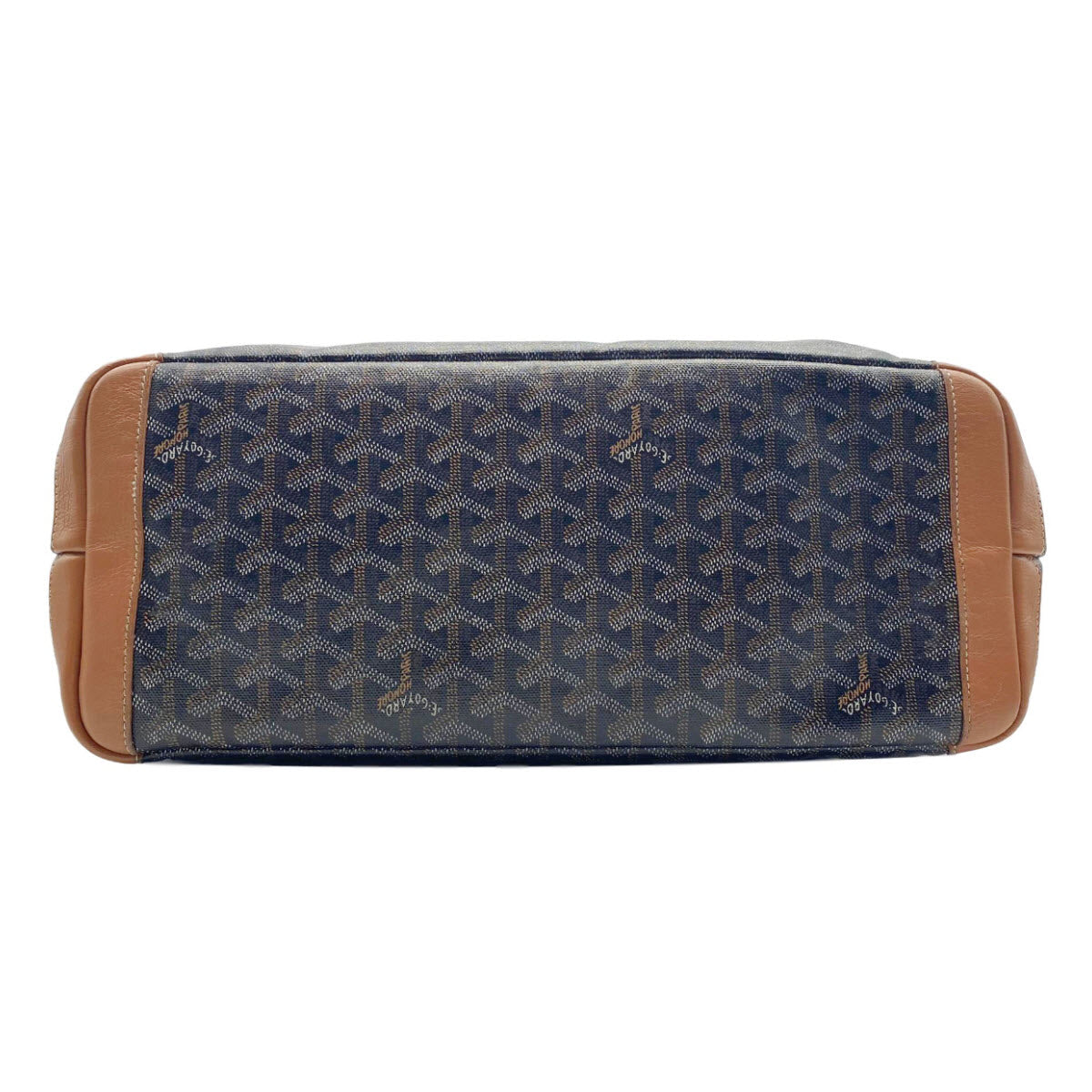 Goyard Goyardine Artois Mm Gold Black Coated Canvas Tote