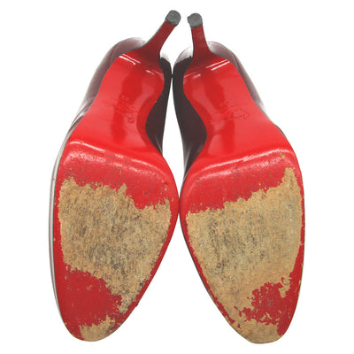 Christian Louboutin Red New Simple Stiletto 120mm Heels Platform Pumps 39 $845