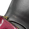 Saint Laurent Monogram Kate Chain Wallet New Chain Glitter Tassel Red Leather