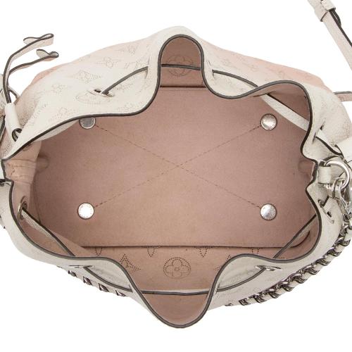 LOUIS VUITTON Bella Mahina Calf Leather Crossbody Bag Lilas Rose