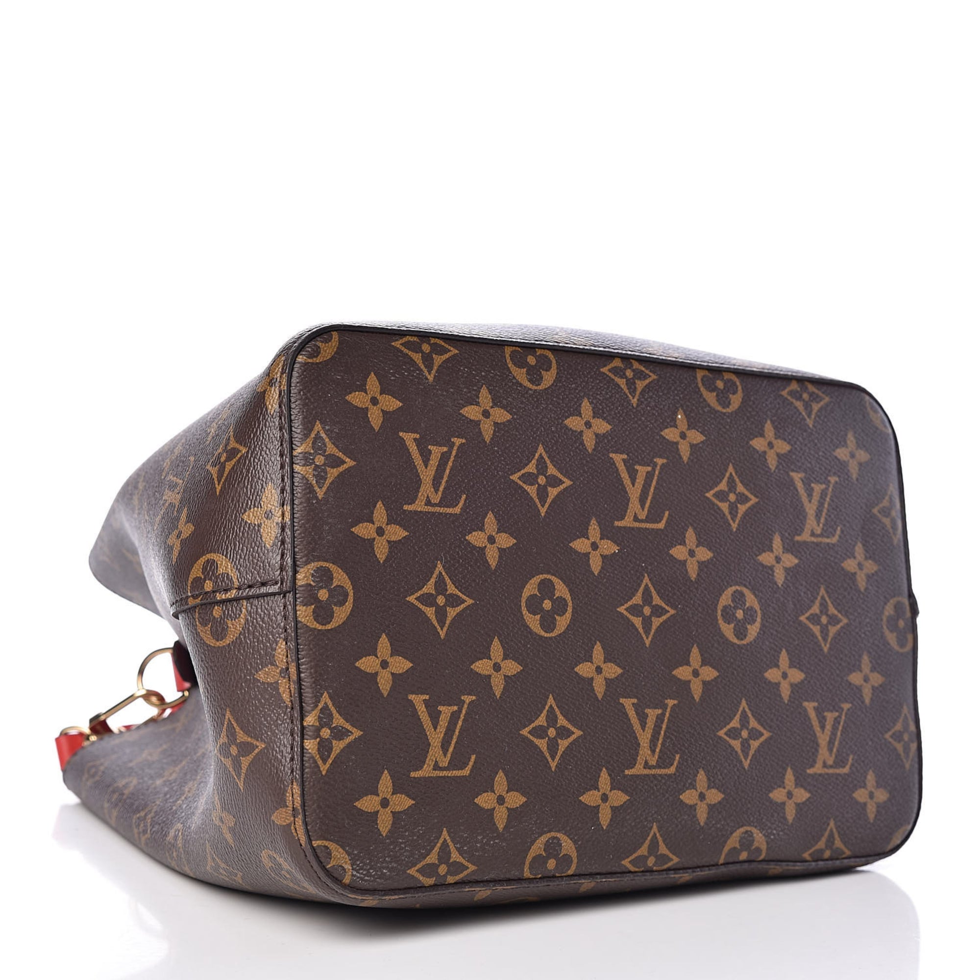 Louis Vuitton Neonoe Coquelicot Brown Monogram Canvas Shoulder Bag -  MyDesignerly