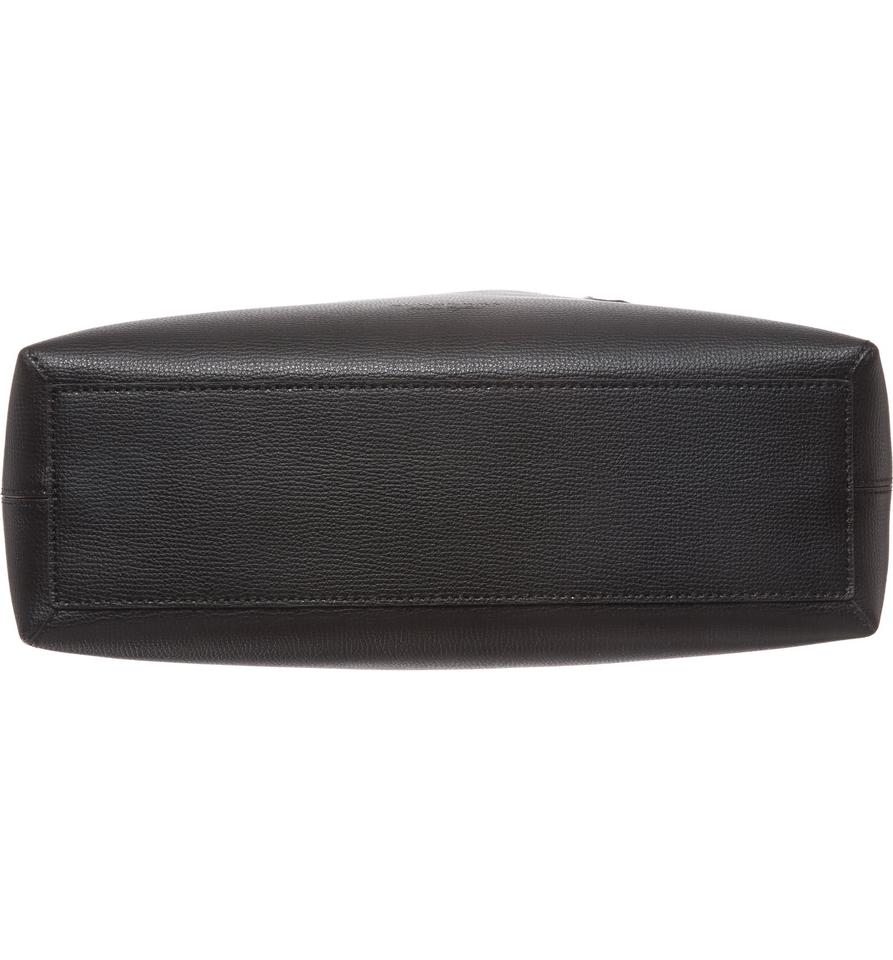 Burberry Reversible Small Lavenby House Check Black Leather Tote