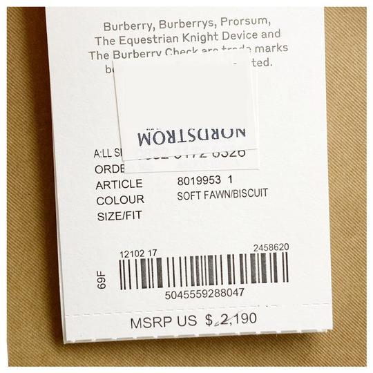 Burberry Small Belt Colorblock Satchel Brown Leather Tote