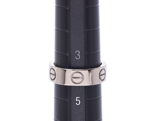 Cartier White Gold 18k 5.5mm Love 47 4 Ring