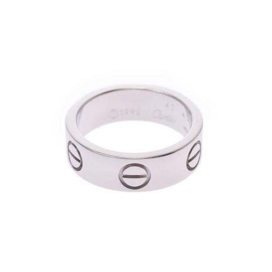 Cartier White Gold 18k 5.5mm Love 47 4 Ring