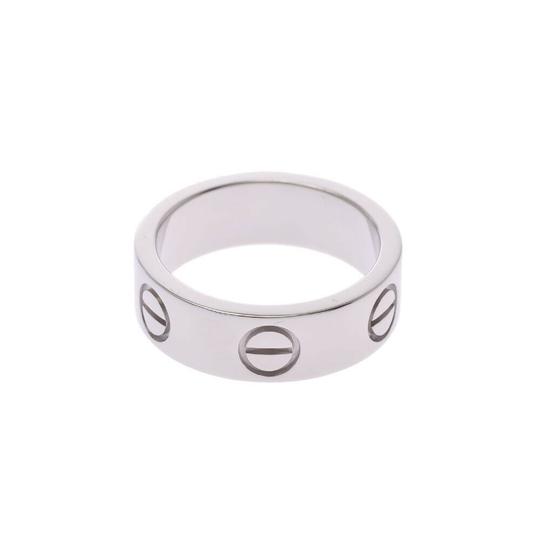 Cartier White Gold 18k 5.5mm Love 47 4 Ring