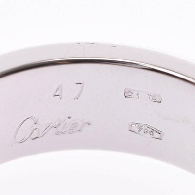 Cartier White Gold 18k 5.5mm Love 47 4 Ring