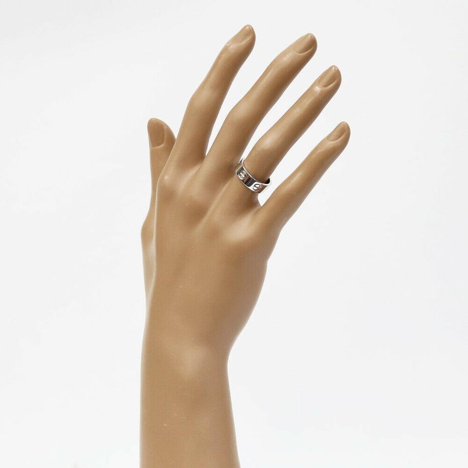 Cartier White Gold K18 Us 5 1/4 Ring