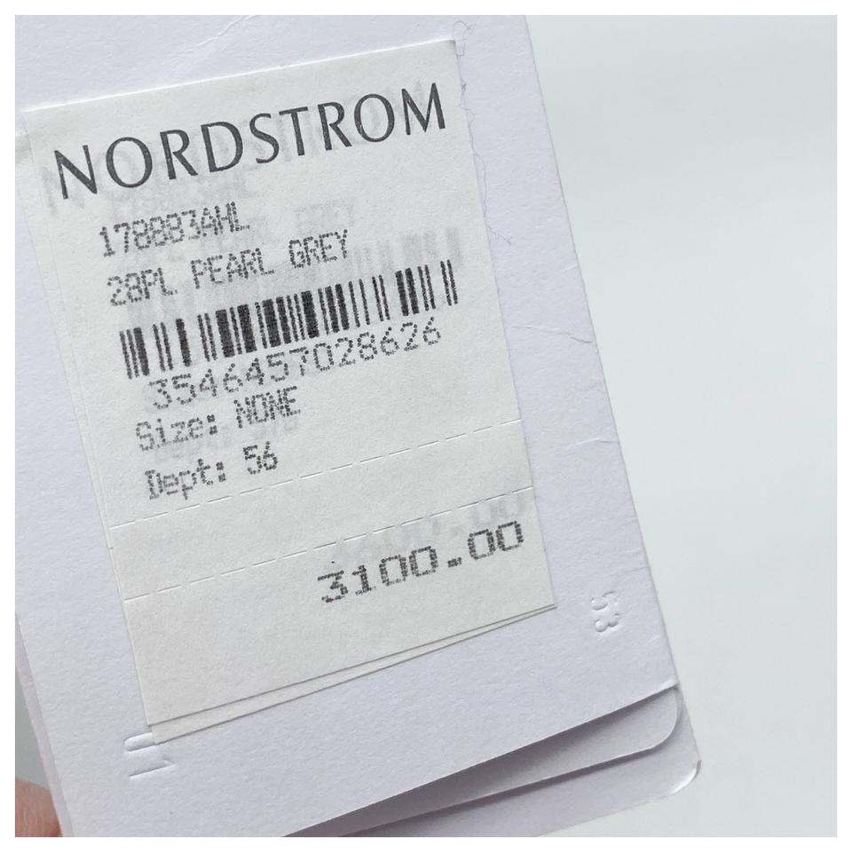 Céline Tri-Fold Smooth Calfskin Medium Grey Leather Shoulder Bag