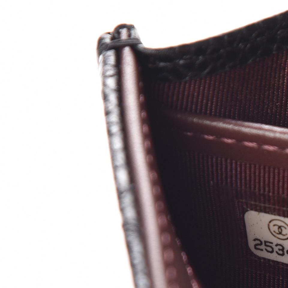 Chanel Black Caviar Quilted Large Gusset Flap Wallet